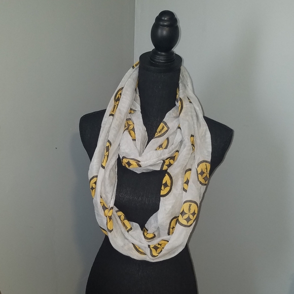 NFL PITTSBURGH STEELERS Women's Infinity Scarf - Picture 5 of 8